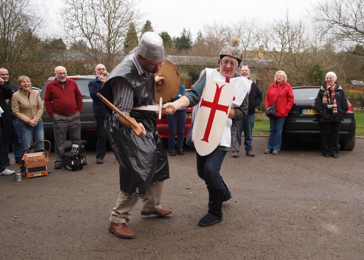 St George and Bold Slasher fight
